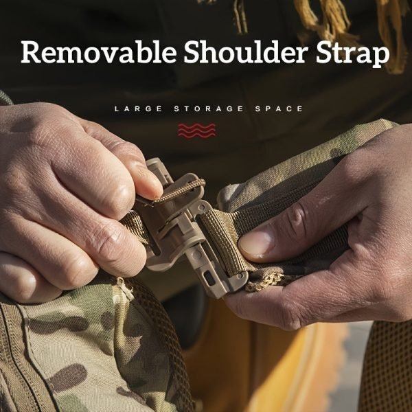 1pc Outdoor Hiking Travel Cycling Bag, Nylon Fitness Commuter Computer Bag, Portable Sport Camping Hunting Rucksack