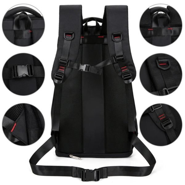 1pc 90L Expandable Large Capacity Mountaineering Backpack, Outdoor Luggage Bag, Camping Hiking Backpack, Travel Business Trip Bag