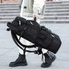 1pc 90L Expandable Large Capacity Mountaineering Backpack, Outdoor Luggage Bag, Camping Hiking Backpack, Travel Business Trip Bag