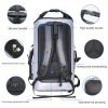 1pc Oxford Zipper Hiking Backpack, Outdoor Mountaineering Waterproof Backpack