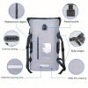 1pc Oxford Zipper Hiking Backpack, Outdoor Mountaineering Waterproof Backpack