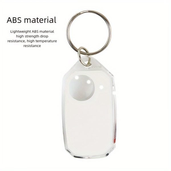 1pc Outdoor Portable Compass, Quick Hanging Mountaineering Keychain, Abs Finger North Pin Multifunctional Thermometer