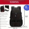 50/80L Travel Backpack With Shoe Compartment, Waterproof Sports Bagpack, Fits For 17-Inch Laptop