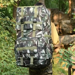 1pc Outdoor 120L Large Capacity Travel Backpack, Multi-functional Mountaineering Backpack