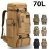 70L Large Capacity Tactical Backpack: Perfect for Outdoor Camping, Hiking, & Climbing - Waterproof & Portable!