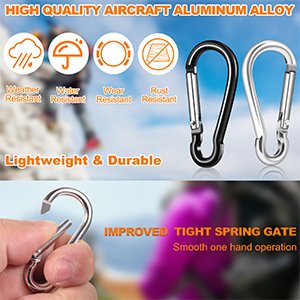 Flag Pole Ring Replacement Carabiner Clip