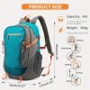 Large Capacity Mountaineering Backpack, Multi-functional Design, Tear Resistant Sports Backpack, High Strength Breathable Strap, Easy To Carry, Waterproof Camping Hiking Backpack