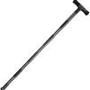 Premium Walking Hiking Stick CNC Machined Outdoor Trekking Poles Color Black
