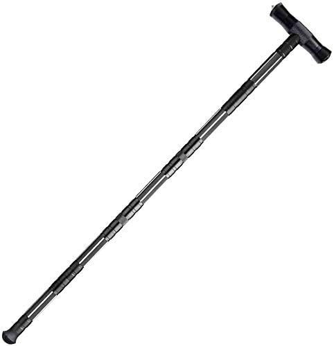 Premium Walking Hiking Stick CNC Machined Outdoor Trekking Poles Color Black
