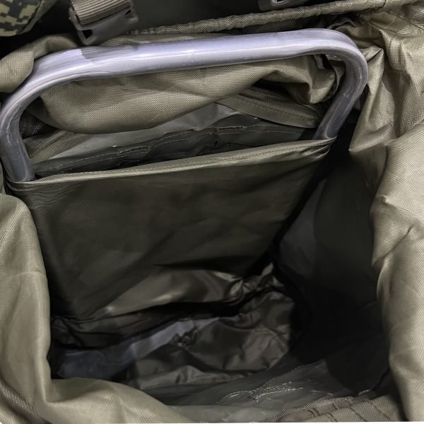 70L Large Capacity Backpack With Built-in Aluminum Tube Frame - Suitable For Outdoor Hiking, Camping Adventure, Waterproof Camouflage Luggage Bag For Travel Sports