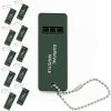 Tri-Band Outdoor Survival Whistle -（10 Pack） Perfect Camping & Emergency Whistle for Backpacking,Outdoor Camping Hiking, Boating, Hunting, Fishing,Kids Rescue Signaling