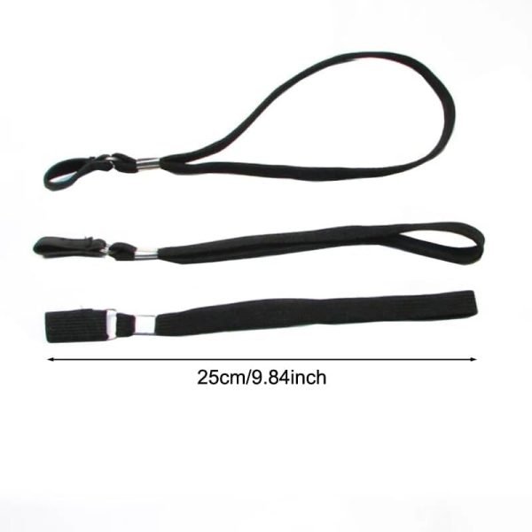 4 Pack Walking Cane Strap Replacement Elastic Attached Anti-Slip from Handle Wrist Straps Band for Foldable Walking Stick Canes Trekking Pole Men Women Senior