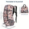 40L Folding Hiking Backpack, Waterproof Polyester Material Backpacks