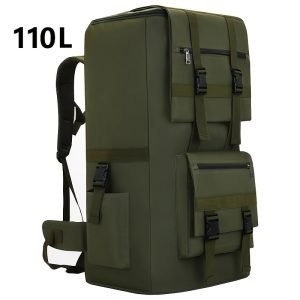 Large Capacity Backpack, Waterproof Outdoor Travel Bag, Can Hold Quilts, Wilderness Survival Bag, Natural Disaster Shelter Bag