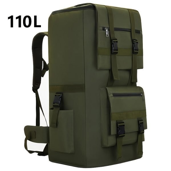 Large Capacity Backpack, Waterproof Outdoor Travel Bag, Can Hold Quilts, Wilderness Survival Bag, Natural Disaster Shelter Bag