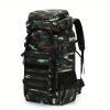 75L Men's Large Capacity Camouflage Backpack, Waterproof Travel Bag, Outdoor Mountaineering Backpack, Christmas, Halloween and Thanksgiving gifts