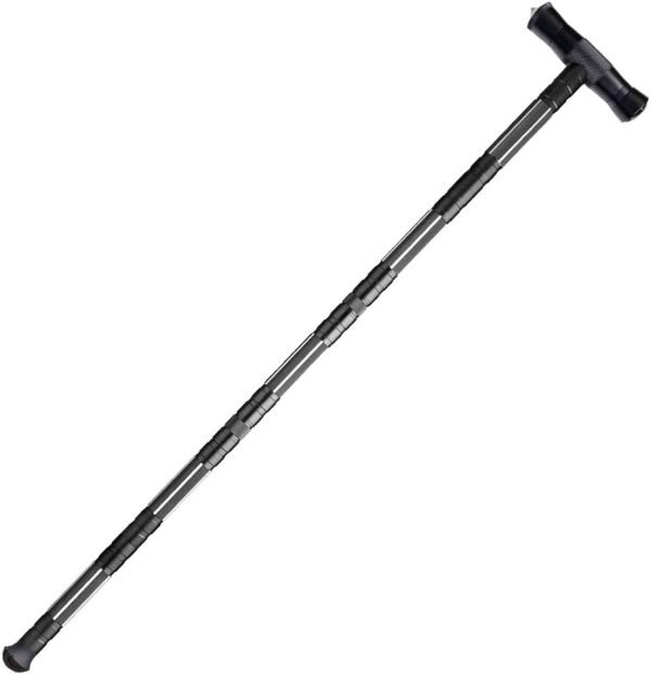 Premium Walking Hiking Stick CNC Machined Outdoor Trekking Poles Color Black
