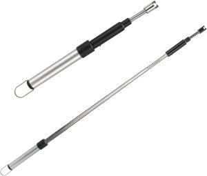 Long Lighter, Retractable Electric Lighters, Lgnition Port Can be Rotated 360°, Rechargeable via USB, lighters Suitable for Lighting Candles, barbecues, fireplaces, fire pits, etc.