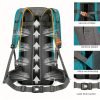 Nylon Camping Hiking Backpack, Travel Bag With Rain Cover, Outdoor Mountaineering Backpack, Men's Shoulder Bag Luggage Bag