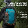 Large Capacity Mountaineering Backpack, Multi-functional Design, Tear Resistant Sports Backpack, High Strength Breathable Strap, Easy To Carry, Waterproof Camping Hiking Backpack