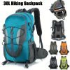 30L Mountaineering Bag, Waterproof Multi-Functional Sports Bag With Reflective Strip For Outdoor Climbing Hiking Camping Travel, Birthday Gifts Christmas Gift
