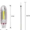 Emergency LED Whistle Light AAA Battery Power COB LED Four Color Personal Alarm for Women and Kids Emergency Survival for Camping Hiking Outdoor Activities 4packs