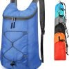 16L Hiking-Daypack Lightweight-Foldable Travel-Backpack Water-Resistant Camping Outdoor Packable Easy Carry-on Bag (Lake Blue)