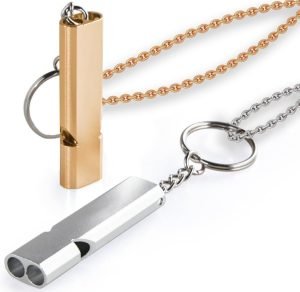 2pcs - Outdoor Survival Whistle - Whistle - for Outdoor Camping, Hunting Rescue, Boating, Coaching Players Training - Emergency Call for Help Whistle, is a Very Loud Double-Barrelled Whistle