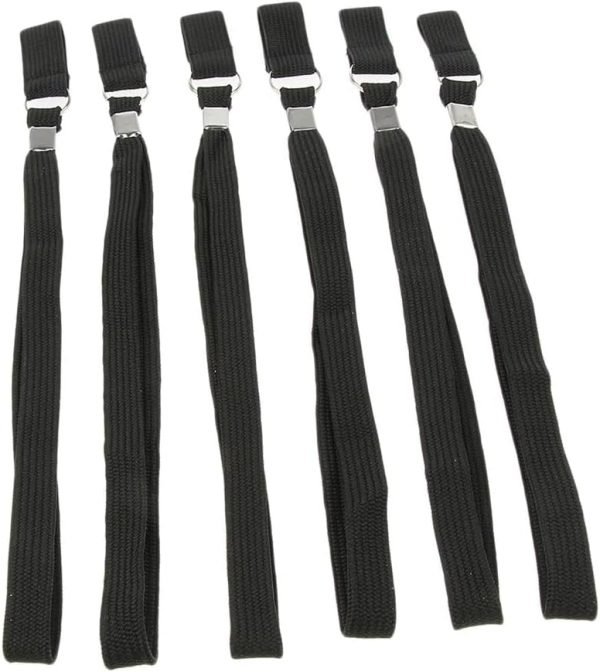 4 Pack Walking Cane Strap Replacement Elastic Attached Anti-Slip from Handle Wrist Straps Band for Foldable Walking Stick Canes Trekking Pole Men Women Senior