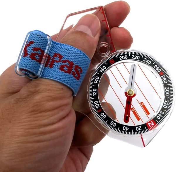 Basic Training Competition Thumb Orienteering Compass for Foot Cross-Country Directional Movement