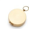 Camping Survival Compass Metal Pocket Compass Kids Compass for Hiking Camping Hunting Outdoor Military Navigation Tool（2pcs）