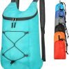 16L Hiking-Daypack Lightweight-Foldable Travel-Backpack Water-Resistant Camping Outdoor Packable Easy Carry-on Bag (Lake Blue)