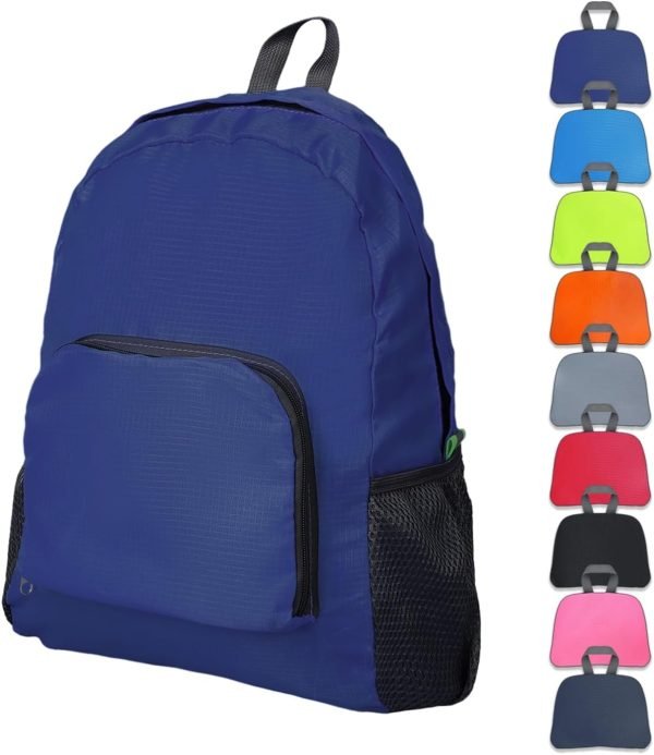 Lightweight Hiking Backpack, Ultralight Waterproof Foldable Travel Bag for Women and Men (Green)