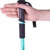 Trekking Pole & Walking Staff | Strong, Lightweight Aluminum | Extends up to 53" Collapses Down to 23" | All-Terrain: Interchangeable Carbonite Ice Pick Tip, Rubber Asphalt Tip, and Snow Cap