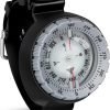 Scuba Compass, Professional Waterproof 5ATM Dive Wrist Compass with TPU Band for Outdoor Sports Diving, Sailing, Hiking, Survival Emergency
