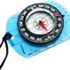 Orienteering Compass - Hiking Backpacking Compass - Advanced Scout Compass Camping and Navigation - Boy Scout Compass Kids - Childrens Compasses for Map Reading - Baseplate Compass Survival