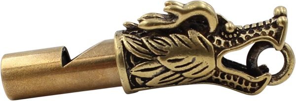 Real Sic Steel Emergency Whistle Keychain - Loud Portable Safety for Survival, Hiking, Festival, Camping, Pet Training