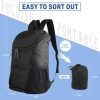 Hiking Backpack, Waterproof and Wear-resistant Lightweight Backpack Packable,Outdoor Travel Camping Daypack Foldable