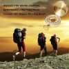 Camping Survival Compass Metal Pocket Compass Kids Compass for Hiking Camping Hunting Outdoor Military Navigation Tool（2pcs）