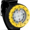 Scuba Compass, Professional Waterproof 5ATM Dive Wrist Compass with TPU Band for Outdoor Sports Diving, Sailing, Hiking, Survival Emergency