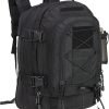 Expandable 40-64L Military Tactical Backpack 3 Day Bag Hiking Gym Sport Camping(Brown)