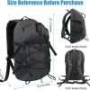 35L Hiking Backpack Men Small Camping Backpack for Women Waterproof Hiking Daypacks Lightweight Travel Backpack Carry On Black