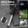 Long Lighter, Retractable Electric Lighters, Lgnition Port Can be Rotated 360°, Rechargeable via USB, lighters Suitable for Lighting Candles, barbecues, fireplaces, fire pits, etc.
