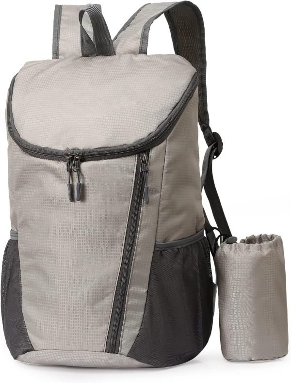 Hiking Backpack, Waterproof and Wear-resistant Lightweight Backpack Packable,Outdoor Travel Camping Daypack Foldable