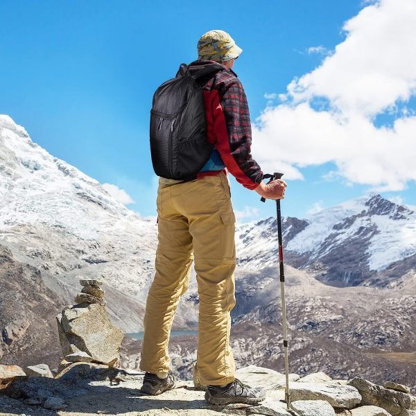 Hiking Backpack, Waterproof and Wear-resistant Lightweight Backpack Packable,Outdoor Travel Camping Daypack Foldable