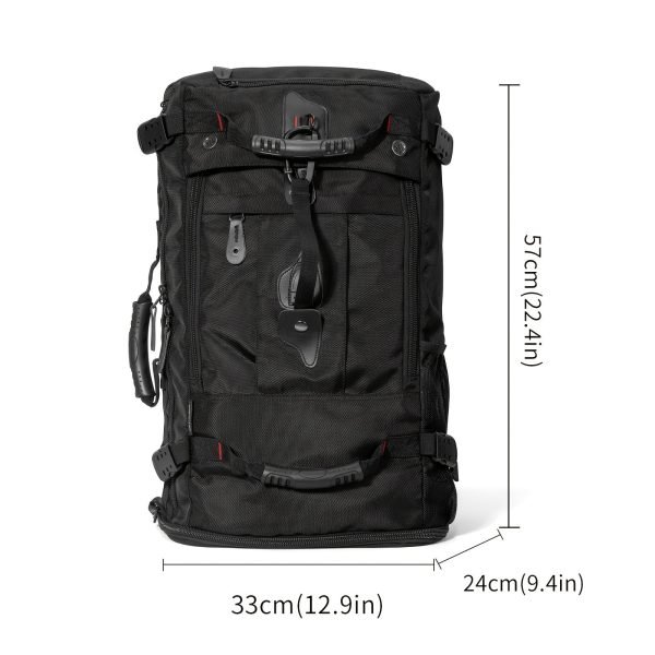 1pc Travel Backpack Carry On Backpack Durable Convertible Duffle Bag Fit For 39.62 cm Laptop For Men Hiking Airplane Shoes Bag Extendable Three Way Uses Multiple, Ideal choice for Gifts