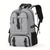 1pc Sports Outdoor Mountaineering Travel Backpack With Shoes Compartment, Large Capacity Waterproof School Bag, Ideal Choice For Gift