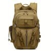 1pc Men's Outdoor Training Backpack, Multi-functional Backpack, Leisure Travel Hiking Backpack, Suitable For Fishing Mountaineering Camping