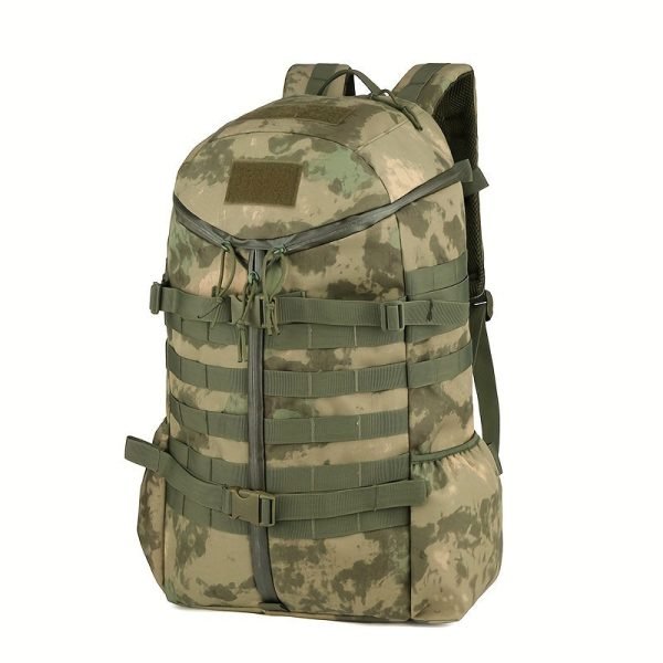 1pc Outdoor Backpack For Camping, Hiking, And Travel, Durable And Water-Resistant, With Multiple Compartments And Pockets