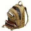 1pc Men's Outdoor Training Backpack, Multi-functional Backpack, Leisure Travel Hiking Backpack, Suitable For Fishing Mountaineering Camping